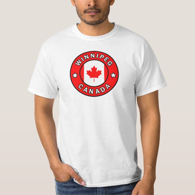 Camiseta Winnipeg Canadá (Frente)