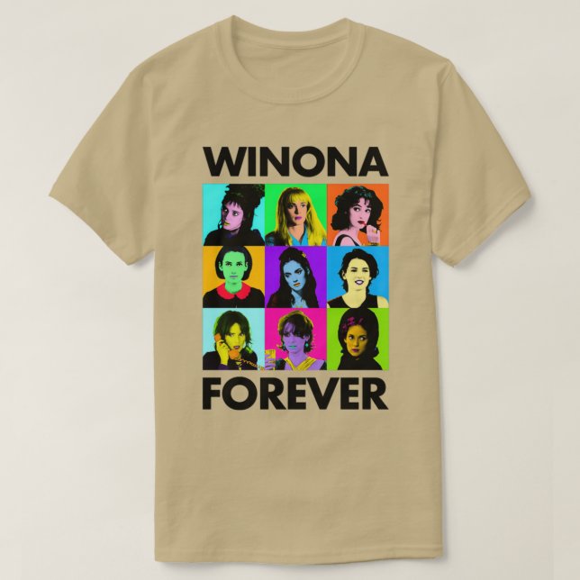 Camiseta Winona Forever All lt3 Winona Ryder (Frente do Design)
