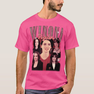 Camiseta Winona Ryder Retro Bootleg Retro Bootleg