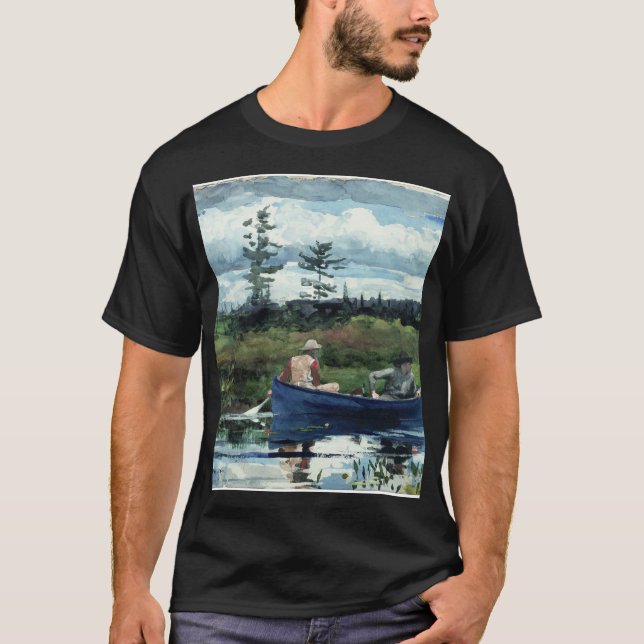 Camiseta Winslow Homer - O Barco Azul (Frente)