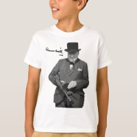 Winston Churchill Com Tommy Gun Europeu Hero