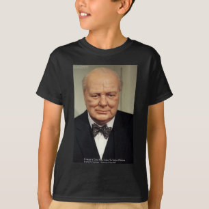Camiseta Winston Churchill Falhas Dons de Cota de Sabedoria
