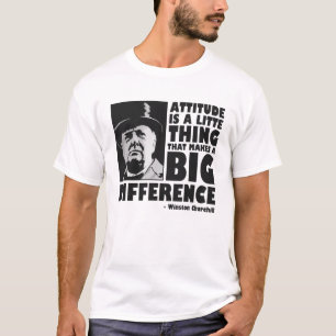 Camiseta Winston Churchill - Motivational Quote