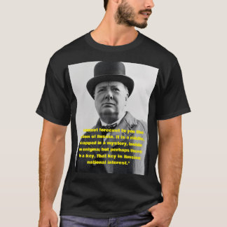 Camiseta Winston Churchill quote