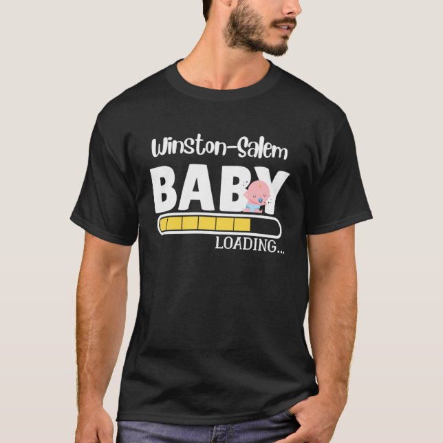 Camiseta Winston Salem Native Pride State Baby Mãe (Frente)