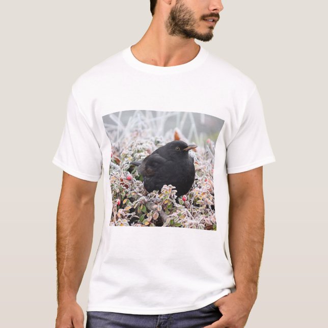 Camiseta Winter Blackbird (Frente)
