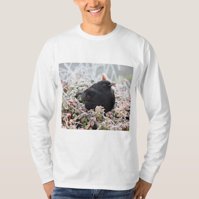 Camiseta Winter Blackbird (Frente)