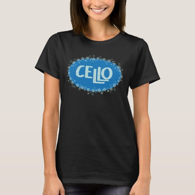 Camiseta Winter Cello (Frente)