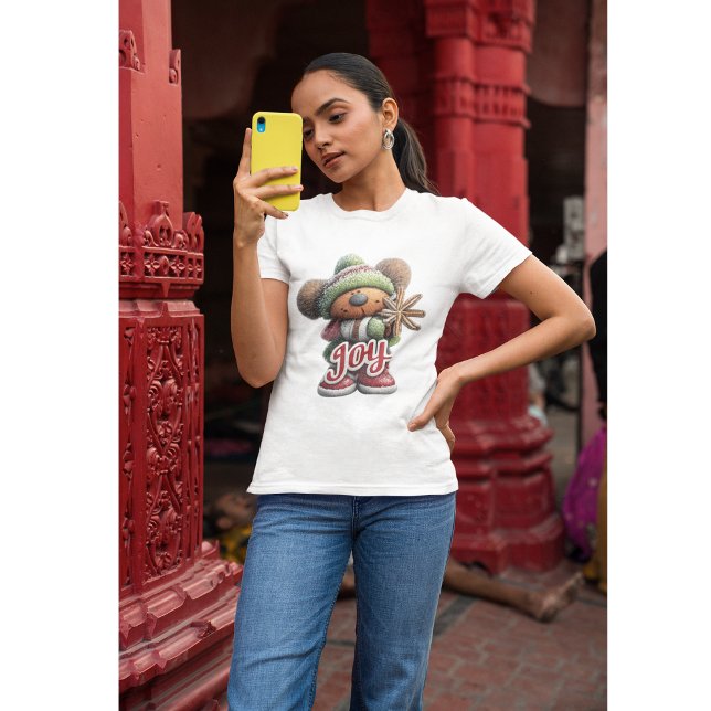 Camiseta Winter Joy Bear T-Shirt (Criador carregado)