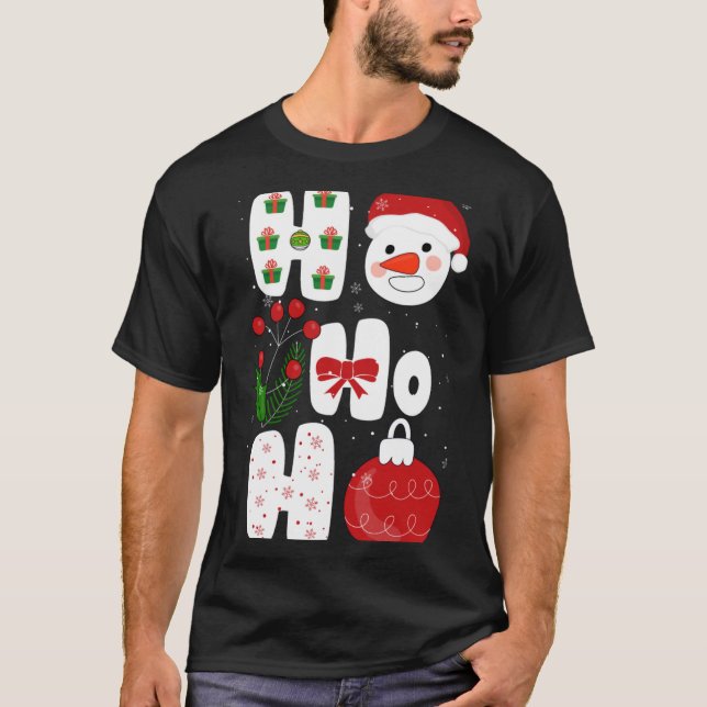 Camiseta Winter Magic Design Retro Winter Christmas Vector  (Frente)