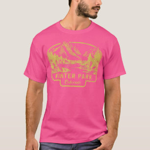 Camiseta Winter Park Mounts Colorado Caminhando Ao Exterior