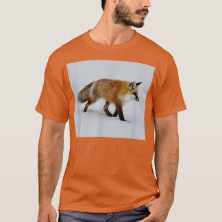 Camiseta Winter Red Fox T-Shirt