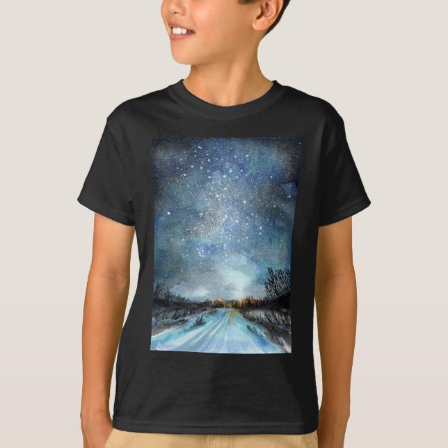 Camiseta Winter Road (Frente)