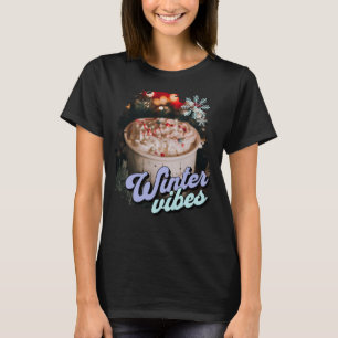 Camiseta Winter Vibes Hot Cocoa