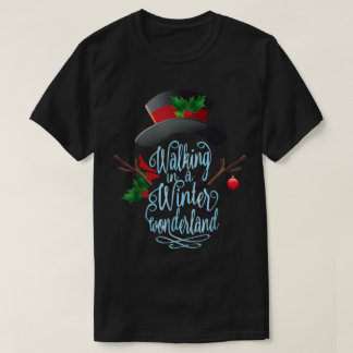 Camiseta Winter Wonderland Holiday Art