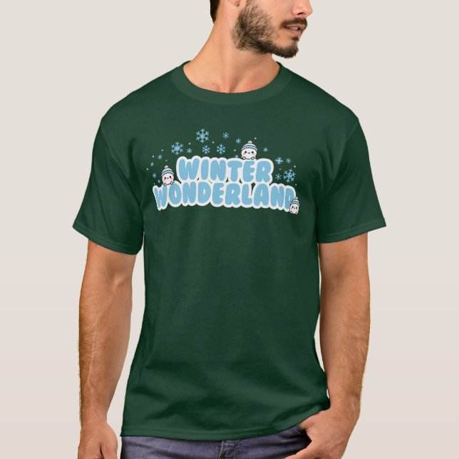 Camiseta Winter Wonderland Snowball (Frente)