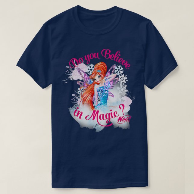 Camiseta Winx Club Bloom ynix (Frente do Design)