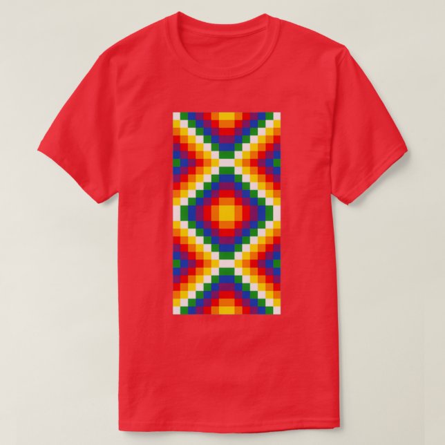 CAMISETA WIPHALA (Frente do Design)