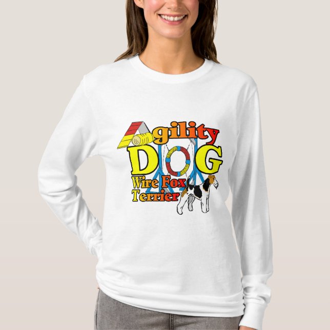 Camiseta Wire_Fox_Terrier_Agilidade_ (Frente)