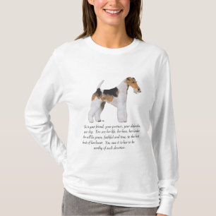 Camiseta Wire Fox Terrier Lembrança FÊMEA