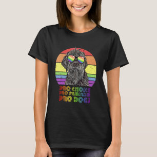 Camiseta Wirehaired Apontando Griffon Pro Choice Pro Femini