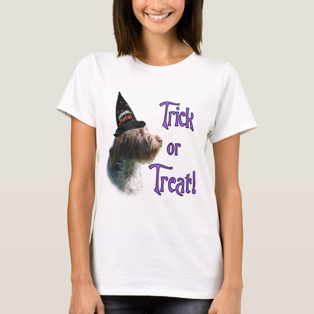 Camiseta Wirehaired Pointing Griffon Trick (Frente)