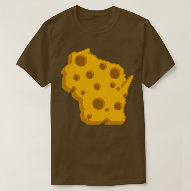 Camiseta Wischeeseconsin verde (Frente do Design)