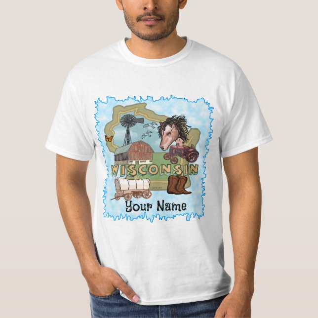 Camiseta Wisconsin (Frente)