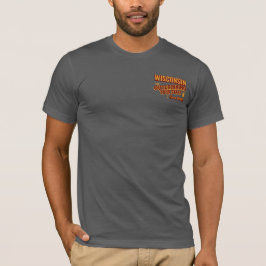 Camiseta Wisconsin Bebendo Mais que o Seu Estado Desde 1848