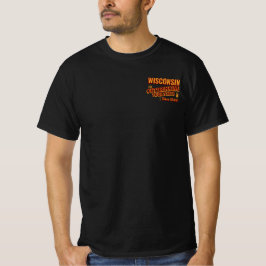 Camiseta Wisconsin Bebendo Mais que o Seu Estado Desde 1848