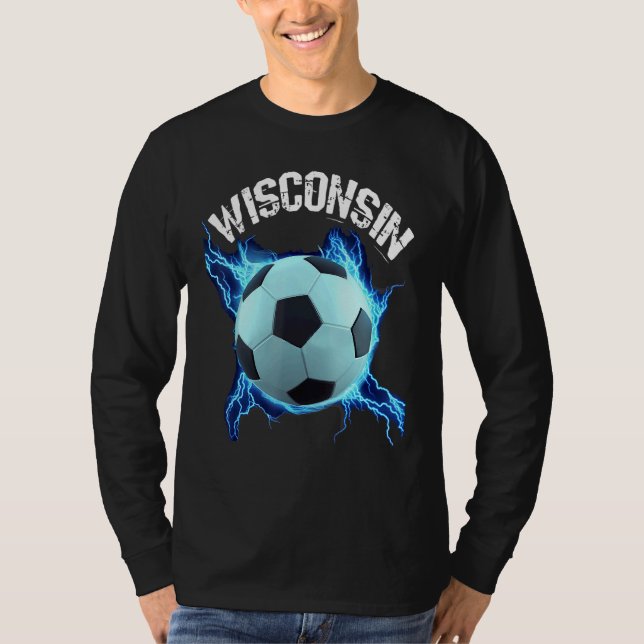 Camiseta Wisconsin Soccer Retro (Frente)