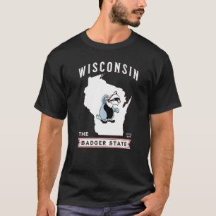 Camiseta Wisconsin The Badger State Criou 1848