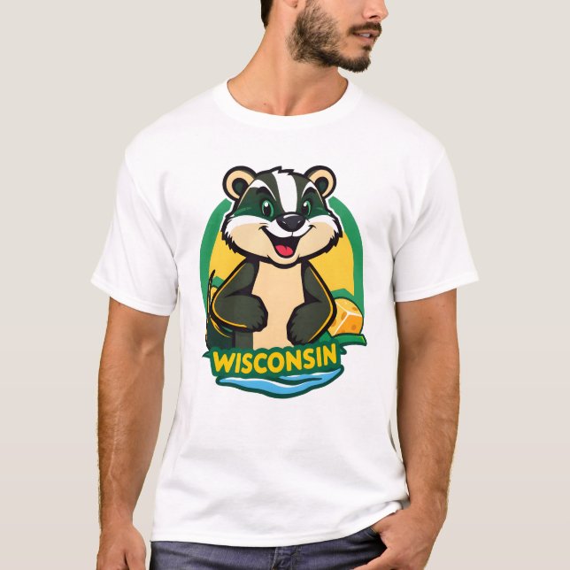 Camiseta Wisconsin Tshirt V01 (Frente)