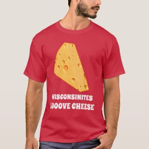 Camiseta Wisconsinites Adoram Queijos Unisex TDZ T-Shirt