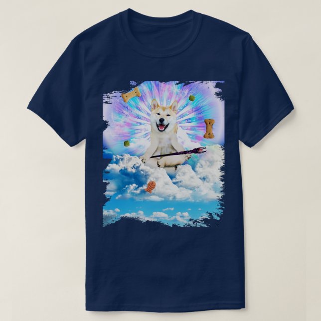Camiseta Wisdom Shiba (Frente do Design)