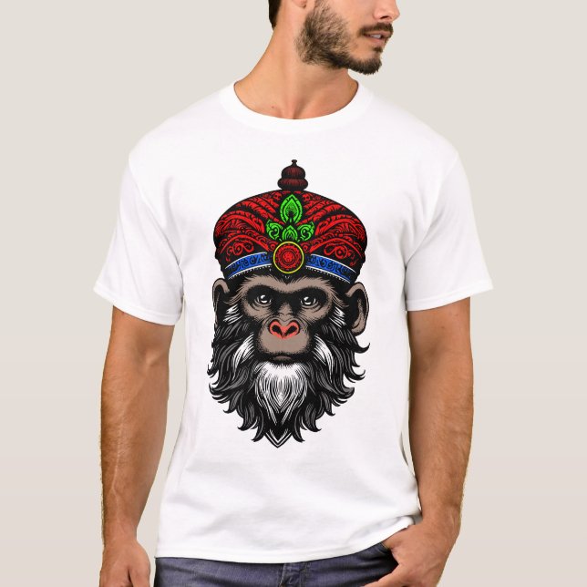 Camiseta Wise Old Monkey (Frente)