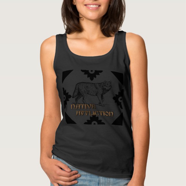 Camiseta Wise Wolf (Frente)