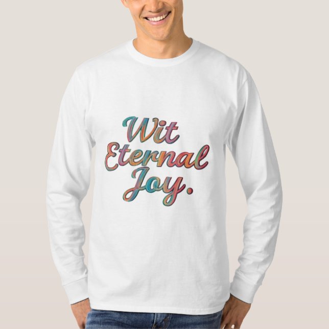 Camiseta "Wit Eternal Joy T-shirt" (Frente)