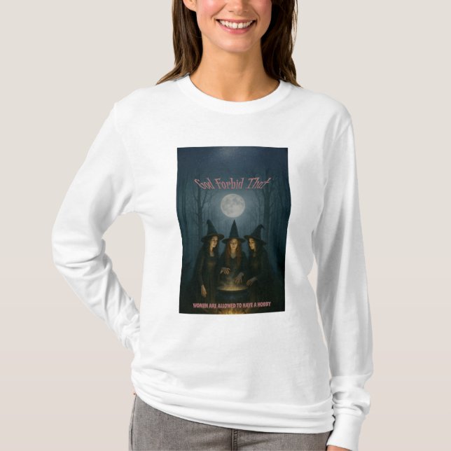 Camiseta Witch Hobby Moonlit Cauldron (Frente)