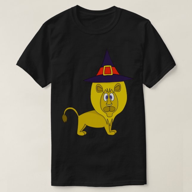 Camiseta Witch Lion (Frente do Design)