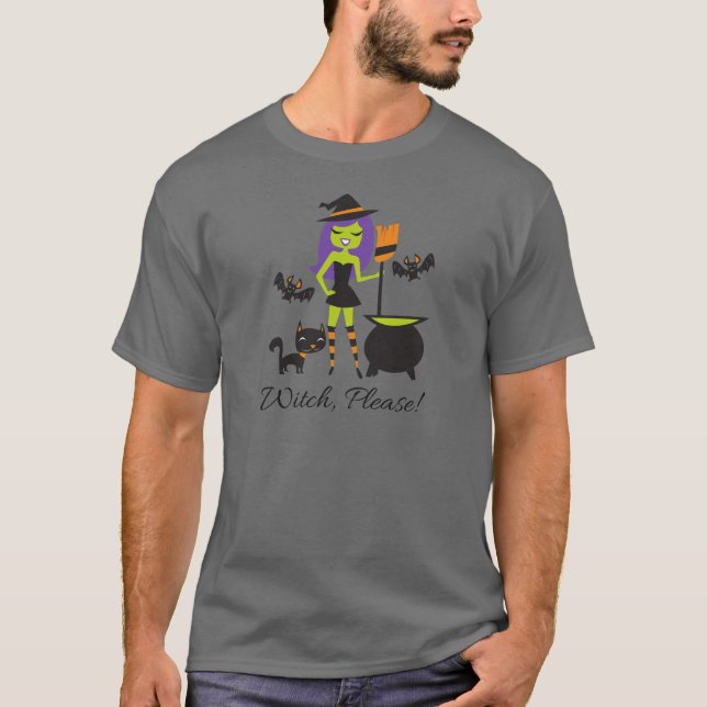 Camiseta Witch, please! (Frente)