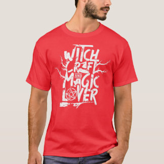 Camiseta Witchcraft e Magic Lover Witcher Witcher B