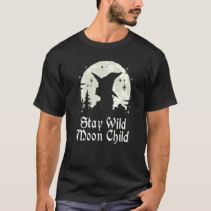 Camiseta Witchcraft Wiccan Witcan Witry Fica Selvagem Crian