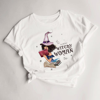 Camiseta Witchcraft Witchy Woman Personalizou T-Shirt