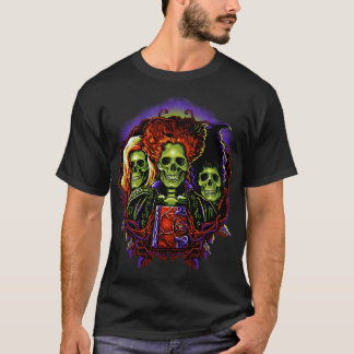 Camiseta Witches Skulls