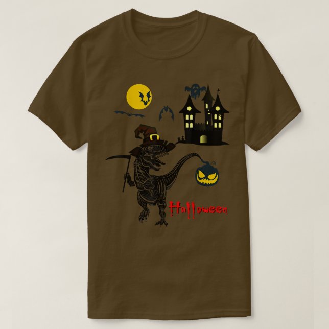 Camiseta Witchsaurus T Re Dinossaur Witurus HALL (Frente do Design)