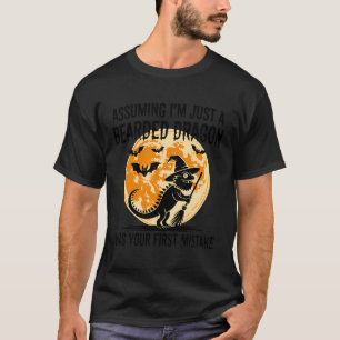 Camiseta Witchy Beardie Halloween Moon