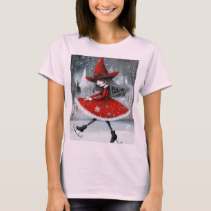 Camiseta Witchy Little Christmas
