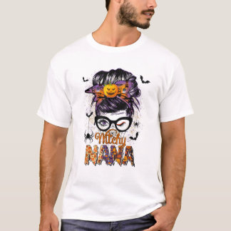 Camiseta Witchy Nana Messy Bun