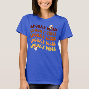Camiseta Witchy Outubro Vibes Halloween Tee